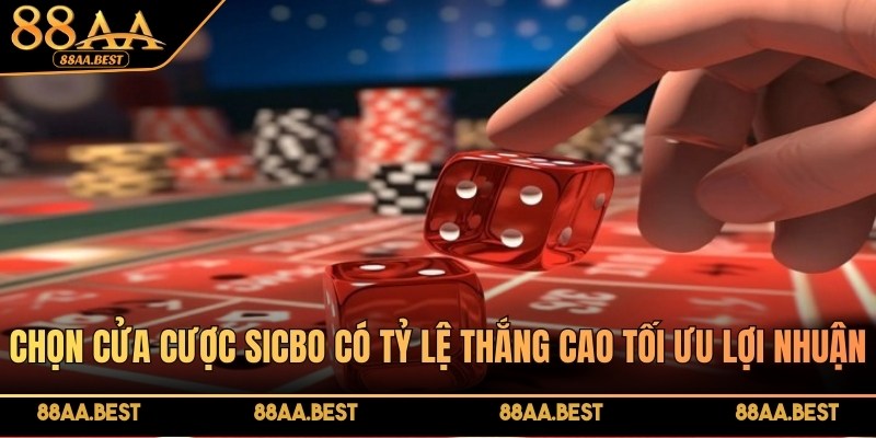 Bí Quyết Thắng Sicbo Online 88AA - Cách Chơi Tài Xỉu Xúc Xắc 3 Cách chọn cửa cược Sicbo online tại casino 88AA