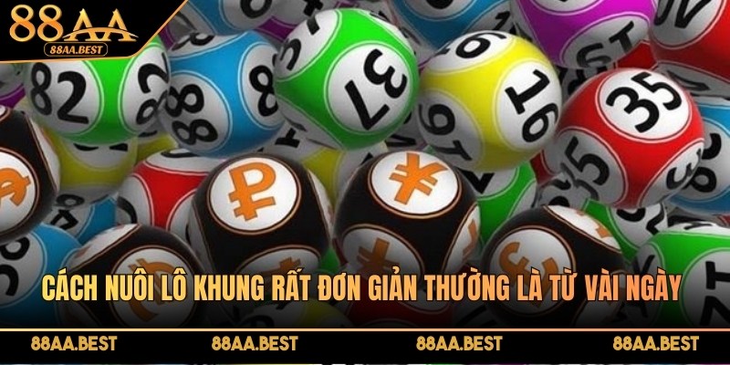 Cách Nuôi Lô Khung 88AA - Chọn Số, Chia Vốn Và Theo Khung 2 Cách nuôi lô khung tại 88AA cần kế hoạch chọn số và chia vốn rõ ràng