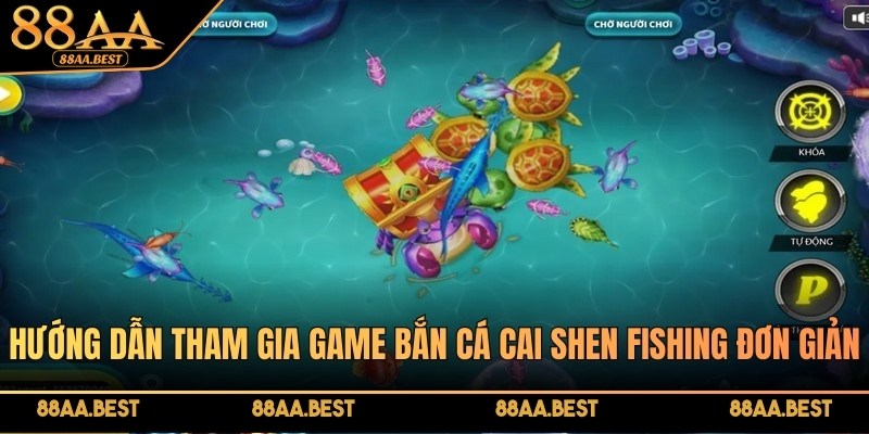 Bắn Cá Cai Shen Fishing - Săn Thần Tài, Nhận Thưởng To Tại 88AA 6 Hướng dẫn tham gia game bắn cá Cai Shen Fishing đơn giản tại 88AA