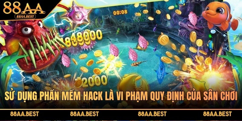 Hack Bắn Cá Online Là Gì? Rủi Ro Và Cách Chơi An Toàn Tại 88AA 4 Sử dụng phần mềm hack bắn cá online có thể vi phạm quy định của 88AA