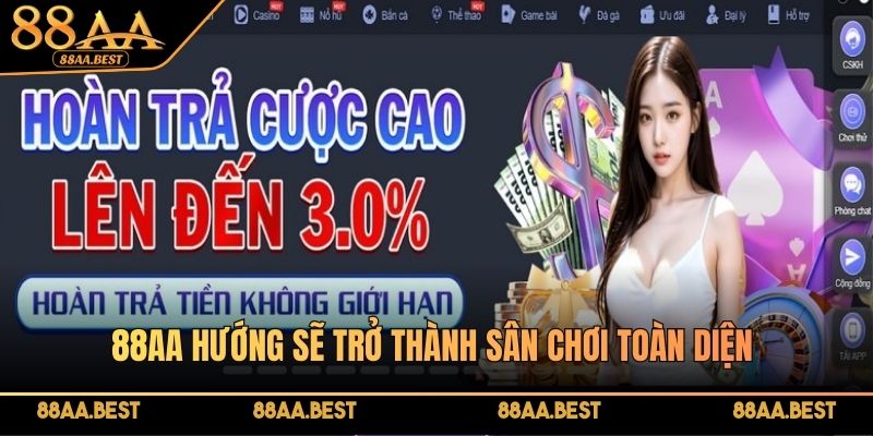 Giới Thiệu 88AA - Nhà Cái Cá Cược Trực Tuyến Uy Tín 2026 3 88AA hướng đến hệ sinh thái cá cược trực tuyến toàn diện